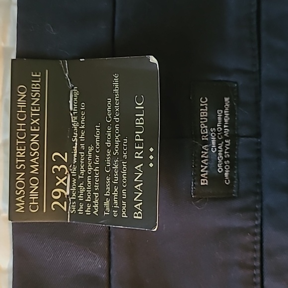 Men's New with Tags Banana Republic Chinos - Picture 1 of 8